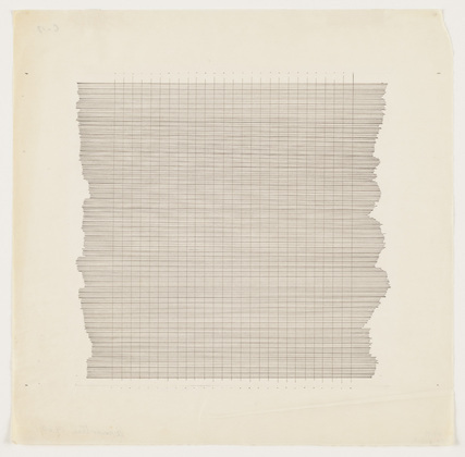 Painting by Agnes Martin