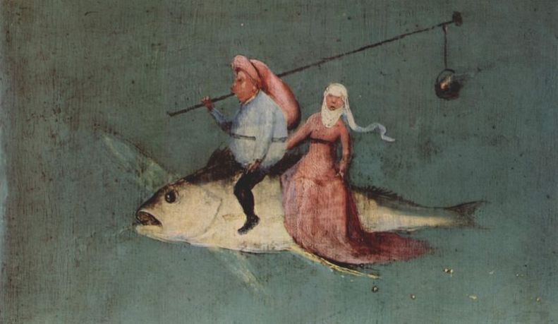 Hieronymus Bosch detail from Temptation of St. Anthony
